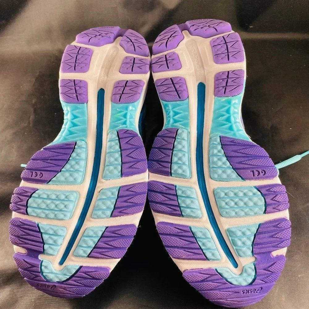 ASICS GEL-Nimbus 18 Women 6.5 US Medium 38 EUR Blue Purple Mint Condition
